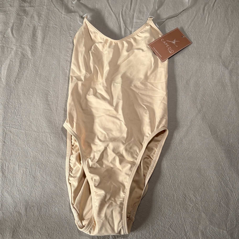 Women's Capezio‎ Nude Camisole with Adjustable Straps XS
